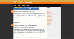 Desktop Screenshot of dotnetevents.nl